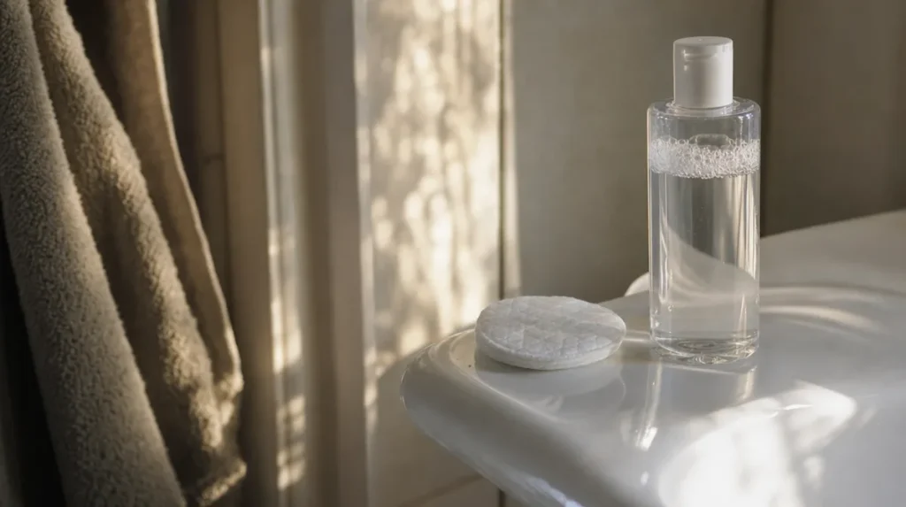 Reconnaître quand l'eau micellaire seule ne suffit plus